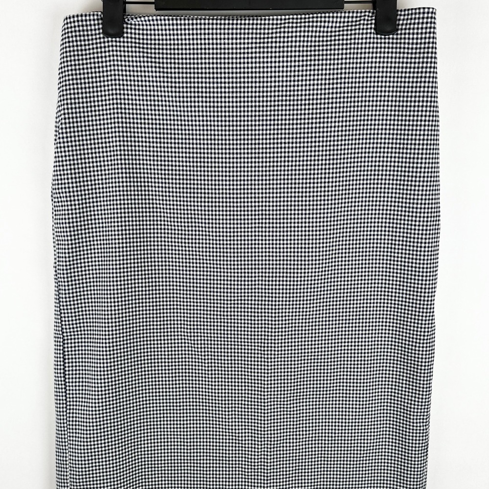 Fitted Knee-Length Skirt in Thick Jersey | US Size 8